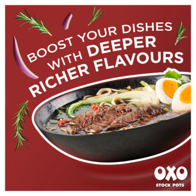 Oxo Reduced Salt Rich Beef Stock Pots 4 x 20g thumbnail 4
