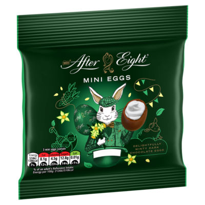 Dark Mint Chocolate Easter Mini Eggs Sharing Bag 81g thumbnail 3