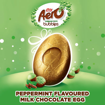 Bubbles Peppermint Milk Chocolate Giant Easter Egg 230g thumbnail 3