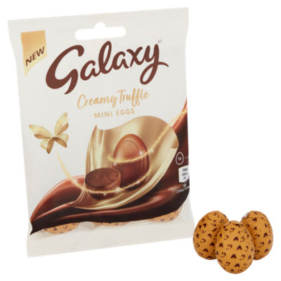 Milk Chocolate Truffles Easter Mini Eggs Bag 74g thumbnail 3