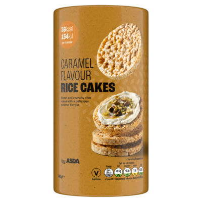 Caramel Flavour Rice Cakes 140g thumbnail 2