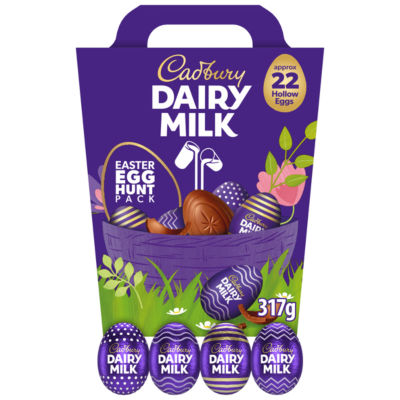 Dairy Milk Chocolate Easter Egg Hunt Pack 317g thumbnail 2