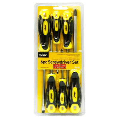 Rolson 6pc Screwdriver Set thumbnail 2