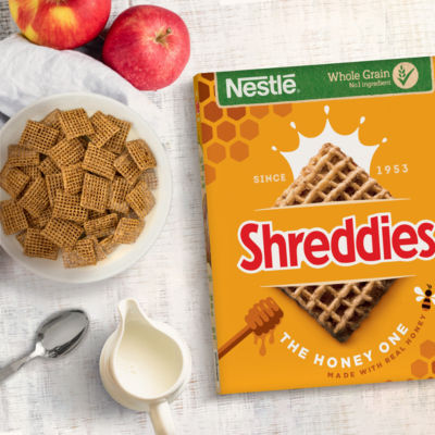 Shreddies Honey Malted Wheats Breakfast Cereal 460g thumbnail 3