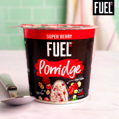 High Protein Super Berry Porridge Oat Cereal Pot 70g thumbnail 4