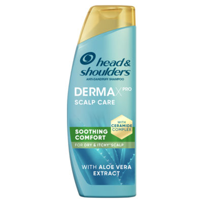 DermaXPro Soothing Comfort Anti Dandruff Shampoo 300ml with Aloe Vera thumbnail 2