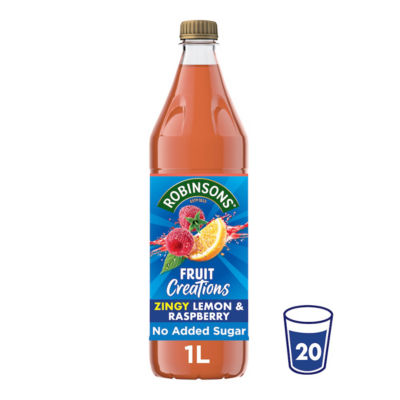 Robinsons Fruit Creations Lemon and Raspberry