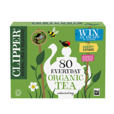 Organic Everyday Tea 80 Tea bags thumbnail 2