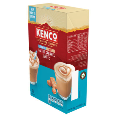 Iced Hot Salted Caramel Latte Instant Coffee Sachets x8 thumbnail 3