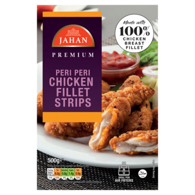 Premium Peri Peri Chicken Fillet Strips 500g thumbnail 2