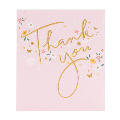 Floral Thank You Card thumbnail 2