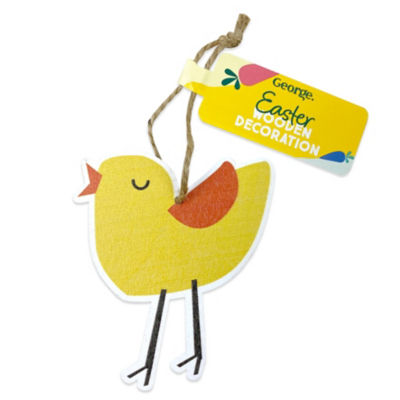 Chick Wooden Bauble