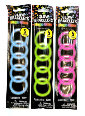 Glow Bracelet Pack - Colour May Vary