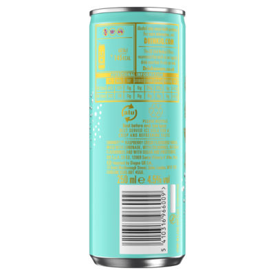 Raspberry Crush & Lemonade 5% vol Ready To Drink Premix 250ml Can thumbnail 4