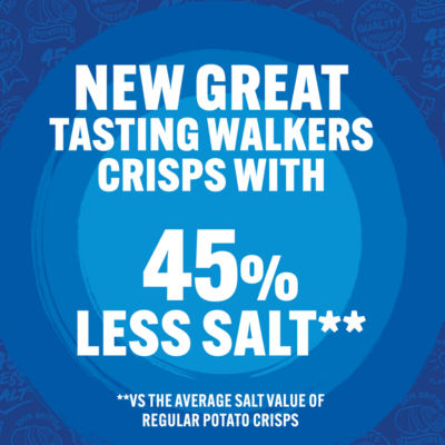 Salt and Vinegar Multipack Crisps 6x25g thumbnail 4