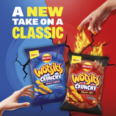 Wotsits Crunchy Sweet & Spicy Sharing Snacks Crisps 140g thumbnail 4