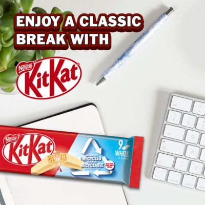 2 Finger White Chocolate Biscuit Bar 9 Pack Multipack 186.3g thumbnail 3