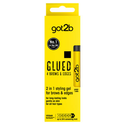 Schwarzkopf got2b Glued 4 Brows & Edges 2 in 1 Hair Gel