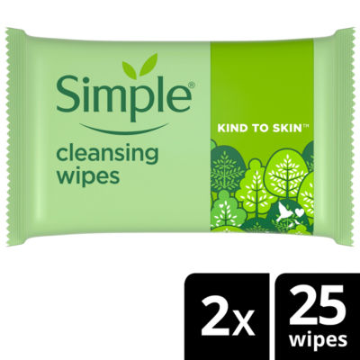 Kind to Skin Cleansing Wipes Biodegradable 50 wipes