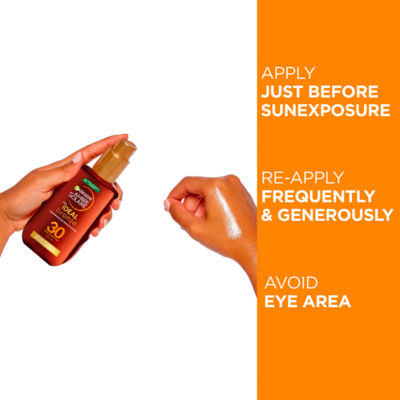 Ambre Solaire Ideal Bronze Protective Oil Sun Cream Spray SPF30 150ml thumbnail 4