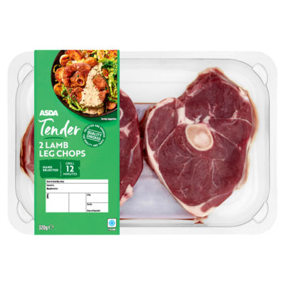ASDA Tender 2 Lamb Leg Chops