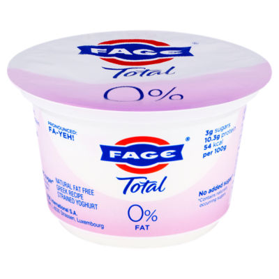 Total 0% Fat Natural Fat Free Greek Recipe Strained Yoghurt 150g thumbnail 2