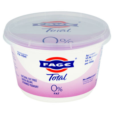 Fage Total 0% Fat Greek Recipe Strained Yoghurt