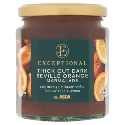 Exceptional by  Thick Cut Dark Seville Orange Marmalade 340g thumbnail 2