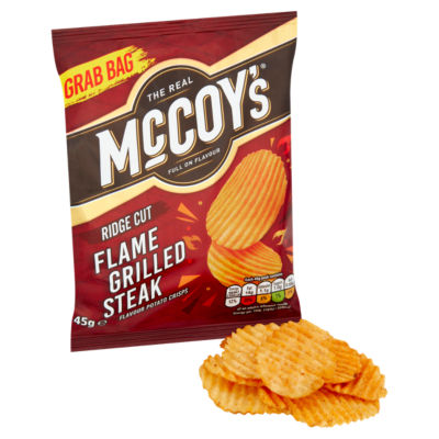 Flame Grilled Steak Grab Bag Crisps 45g thumbnail 3