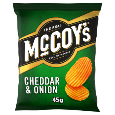 Cheddar & Onion Grab Bag Crisps 45g thumbnail 2