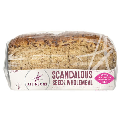 Scandalous Seeds Wholemeal Batch Bread 650g thumbnail 2