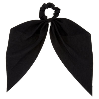 Black Tail Scrunchie