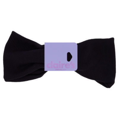 Black Knit Headwrap