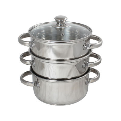 Stainless Steel 3 Tier Steamer