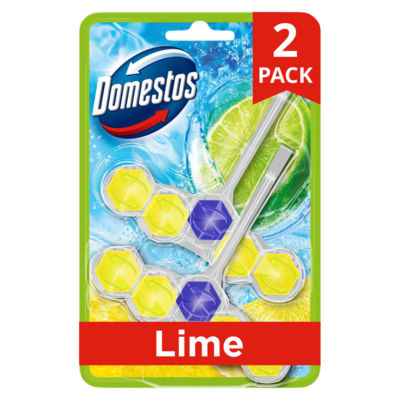Power 5 Lime Toilet Rim Blocks 2x 50 g