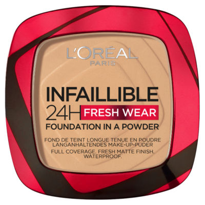 Paris Infallible 24H Fresh Wear Foundation in a Powder Shade 200 Golden Sand thumbnail 2
