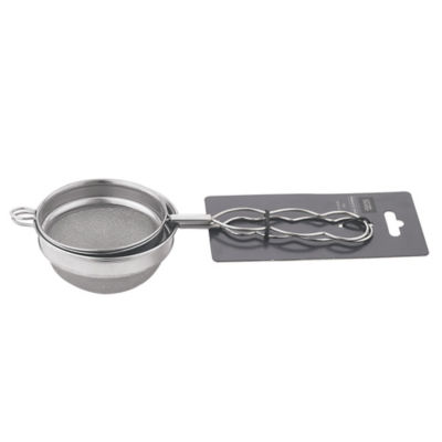 Silver Stainless Steel Tea Strainer - Set of 2 thumbnail 2