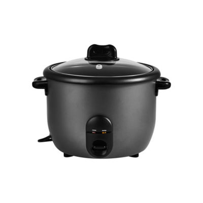 Grey 1.8L Rice Cooker And Steamer thumbnail 2