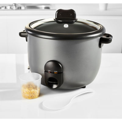 Grey 1.8L Rice Cooker And Steamer thumbnail 4