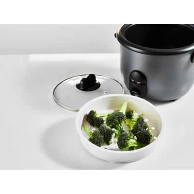Grey 1.8L Rice Cooker And Steamer thumbnail 5