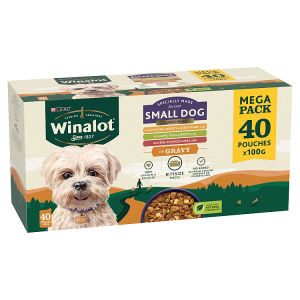 Winalot Meaty Chunks Small Dog Mixed in Gravy Wet Dog Food