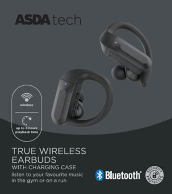 True Wireless Sports Earphones - Black thumbnail 2
