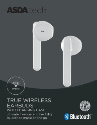 True Wireless Earphones - White thumbnail 2