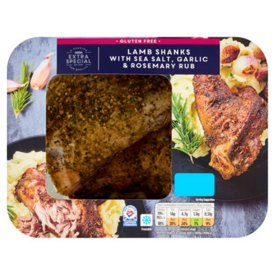 Extra Special Lamb Shanks with Sea Salt, Garlic & Rosemary Rub thumbnail 2