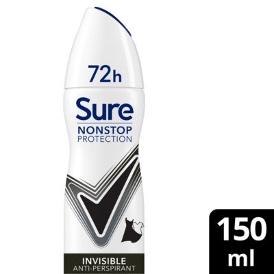 Nonstop Protection Invisible Black & White Anti-Perspirant Aerosol 150 ml thumbnail 2