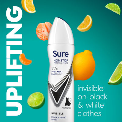 Nonstop Protection Invisible Black & White Anti-Perspirant Aerosol 150 ml thumbnail 4