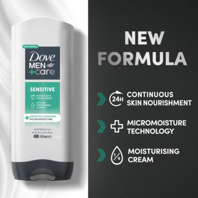 Sensitive 3-in-1 Hair, Face and Body Wash 400 ml thumbnail 3