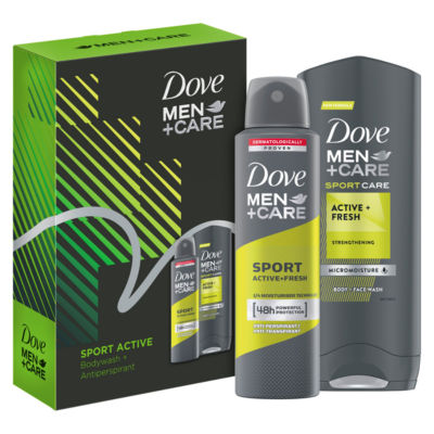 Dove Men+Care Gift Set Sport Active Duo 2 piece thumbnail 2