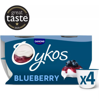Blueberry Luxury Greek Style Yoghurt Dessert 4x110g thumbnail 2