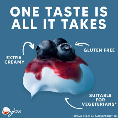 Blueberry Luxury Greek Style Yoghurt Dessert 4x110g thumbnail 3